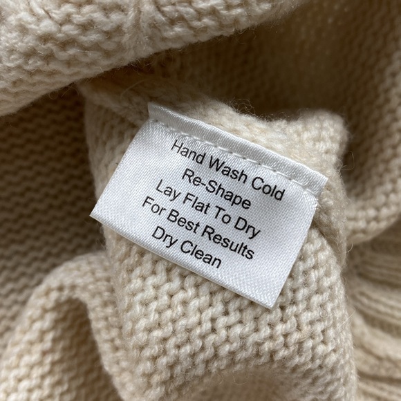 Joseph Abboud Cable/Shaker Knit Mock Neck LS Quarter Button Pullover Sweater - Picture 15 of 16